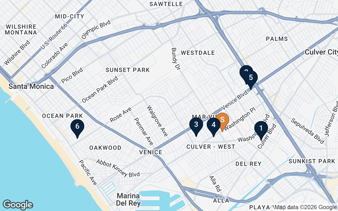 Sale Comps Map